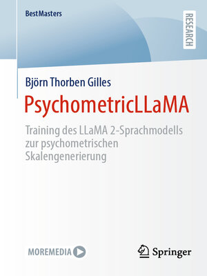 cover image of PsychometricLLaMA
